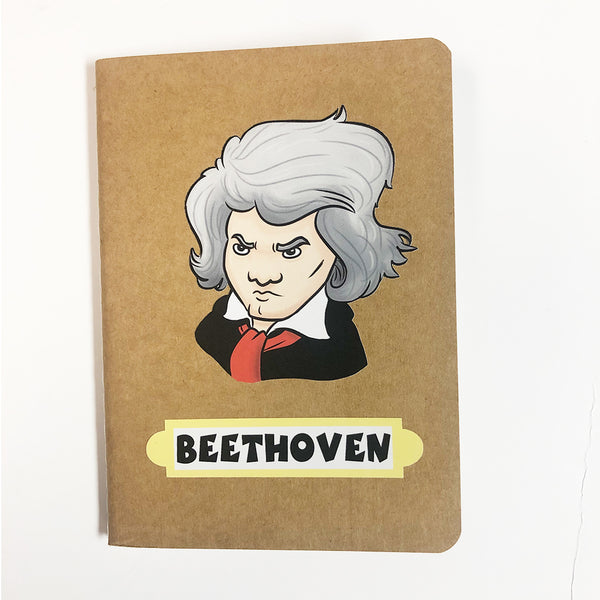 Beethoven Cartoon Notebook