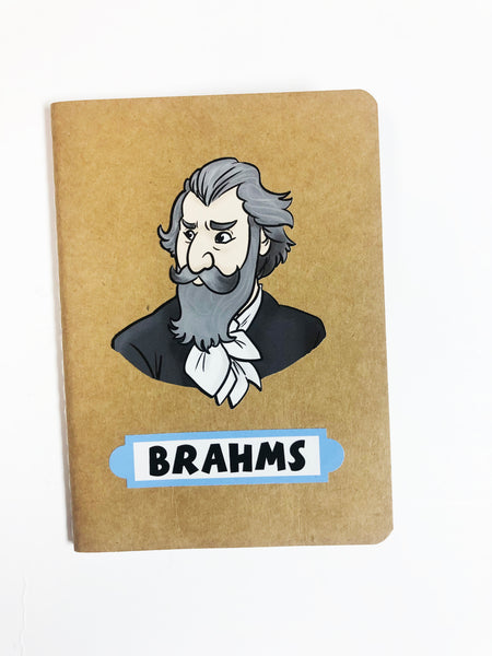 Brahms Cartoon Notebook
