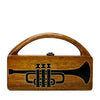 Trumpet Wooden Handbag