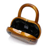 French Horn Wooden Handbag