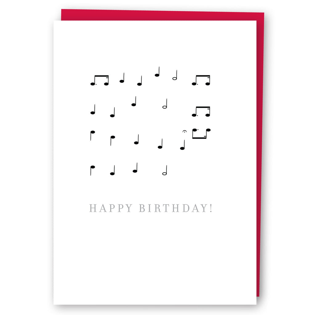 Music Notes Happy Birthday