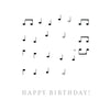 Music Notes Happy Birthday