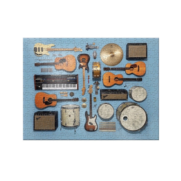 Instrument Collection 500-Piece Puzzle