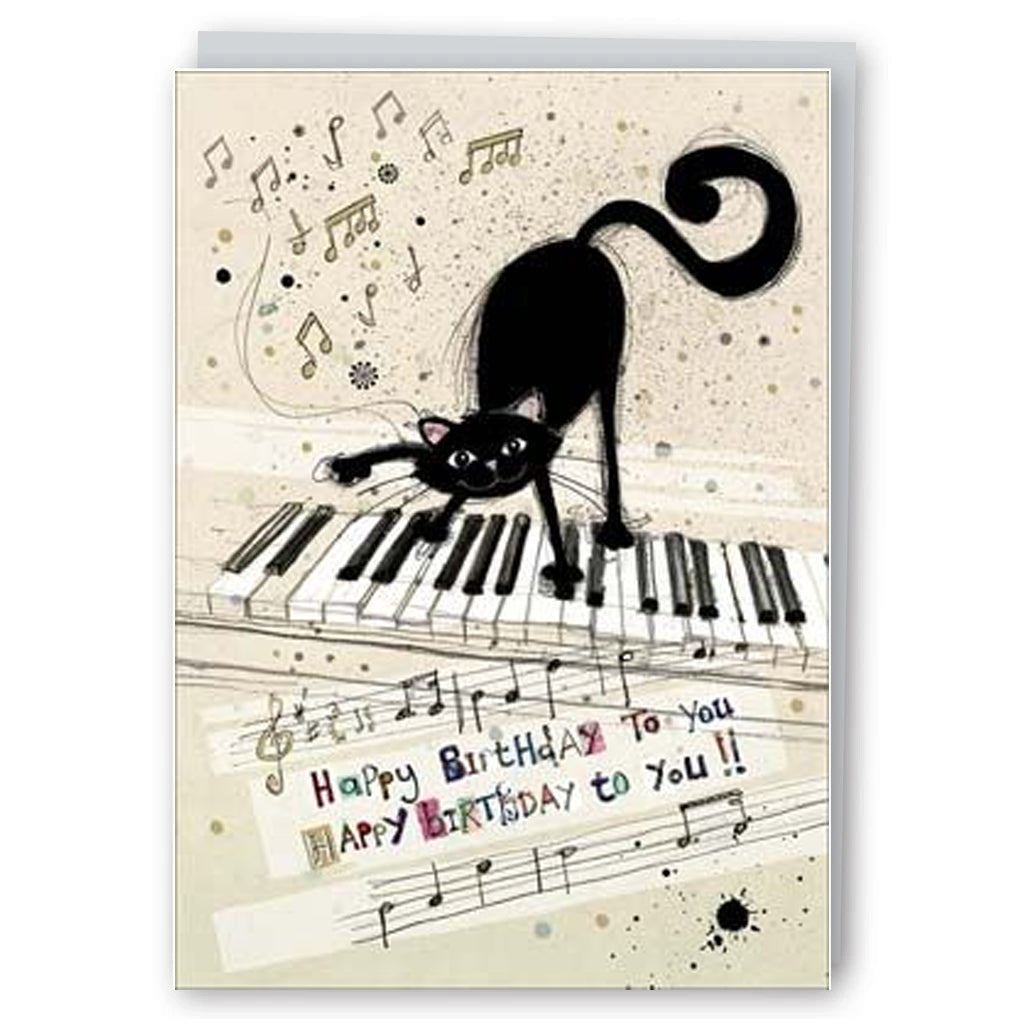 Piano Cat Happy Birthday