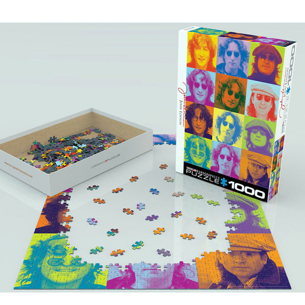 John Lennon Color Portraits 1000-pc Puzzle