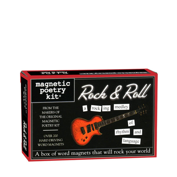 Rock & Roll Magnetic Poetry Kit
