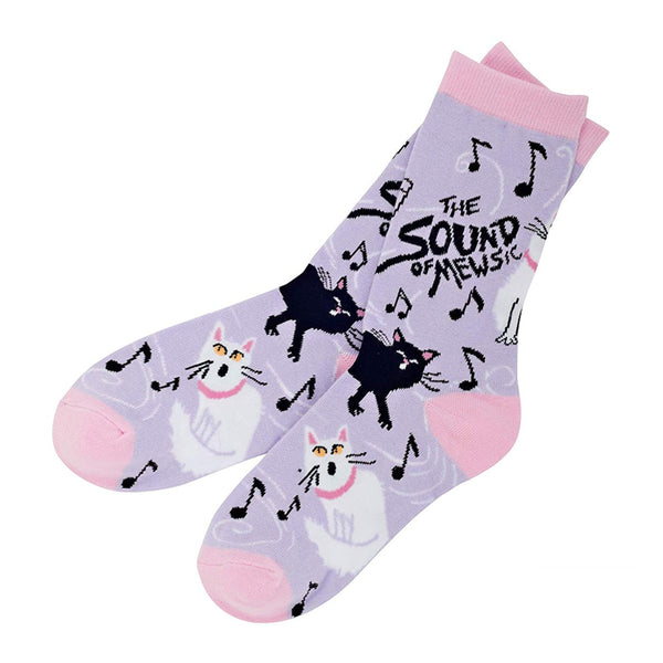 Women's 'The Sound of Mewsic' Socks