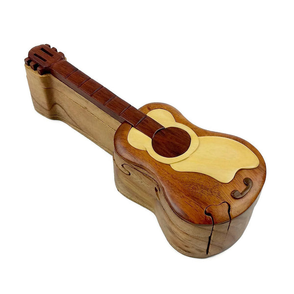 Guitar Wood Puzzle Box